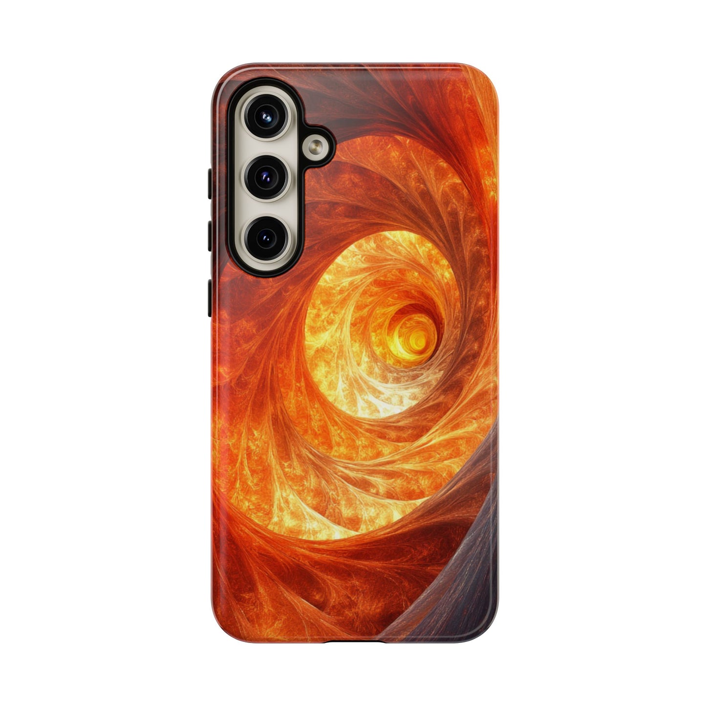 Fire Spiral - Tough Samsung Galaxy Case