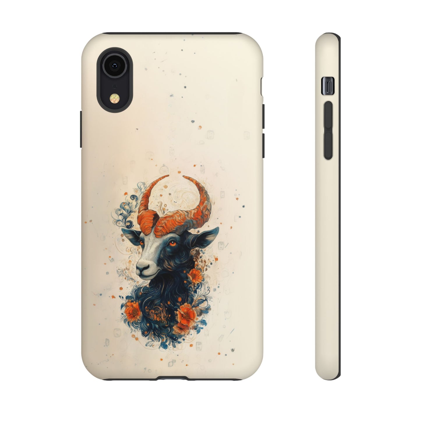Capricorn Celestial Goat - Tough iPhone Case