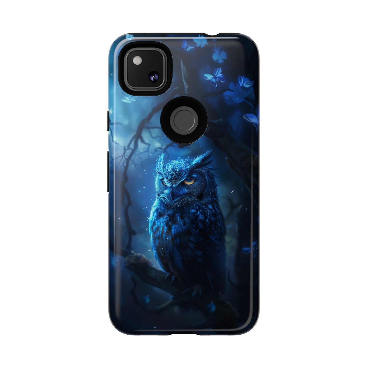 Azure Nocturne Owl – Tough Google Pixel Case