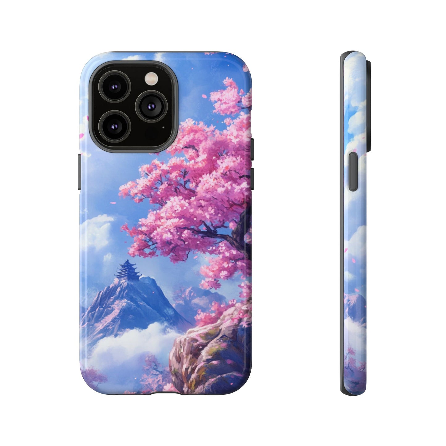 Sakura Sky Temple - Tough iPhone Case