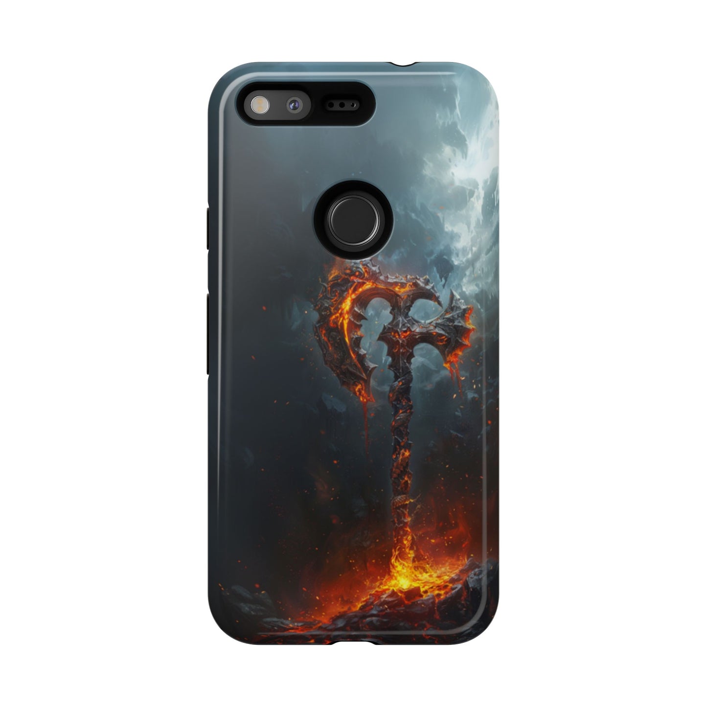 Molten War Axe - Tough Google Pixel Case
