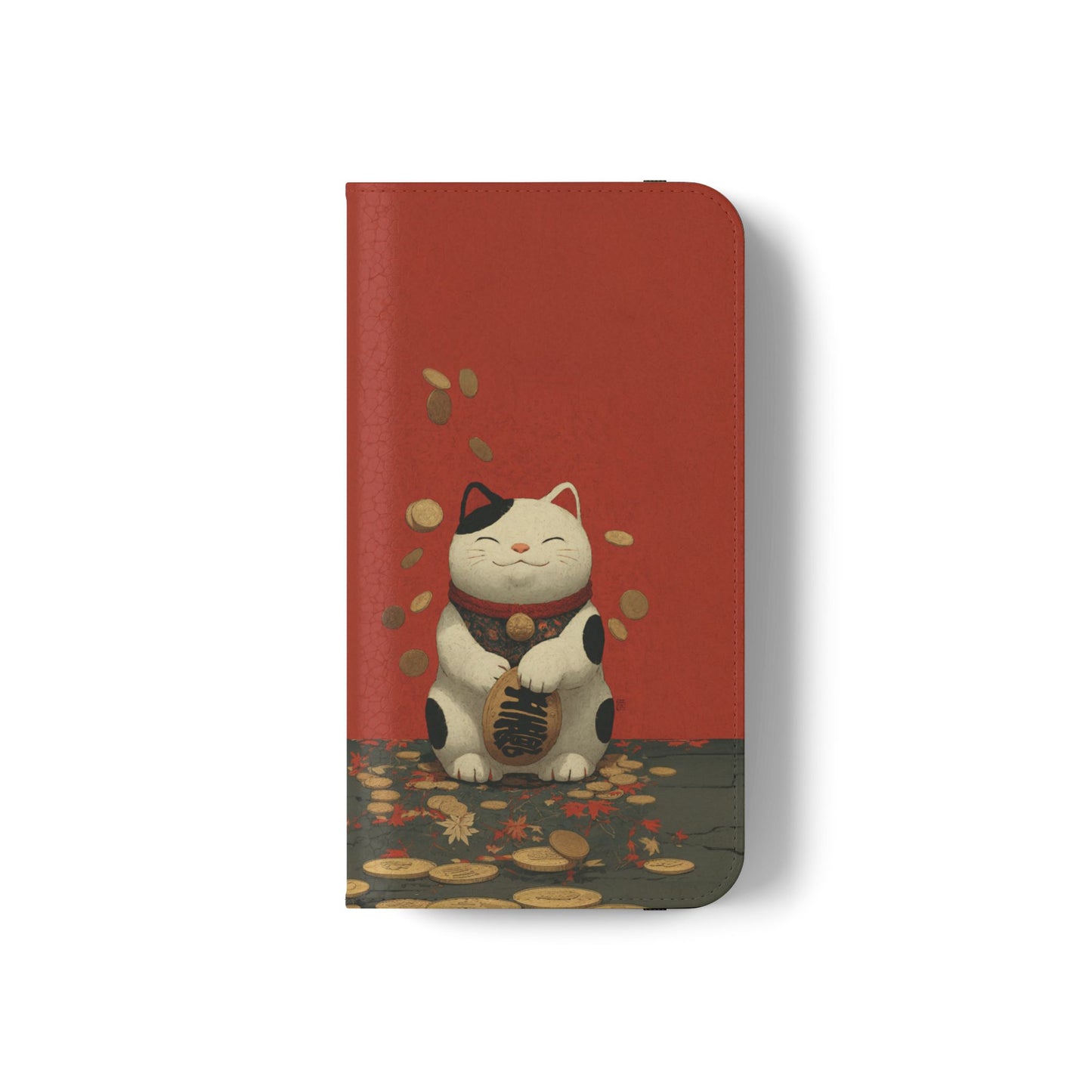 Lucky Cat - Wallet Flip Case