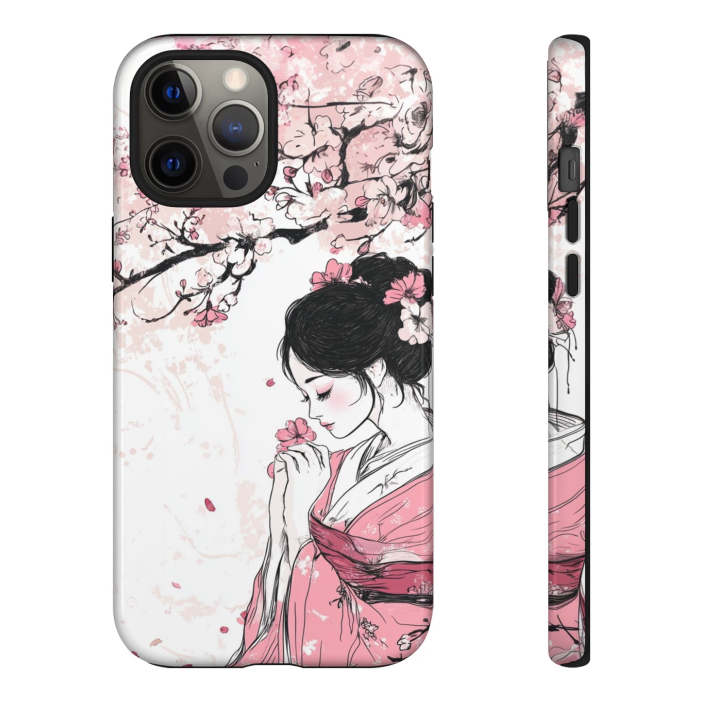 Sakura Blossom Maiden – Tough iPhone Case