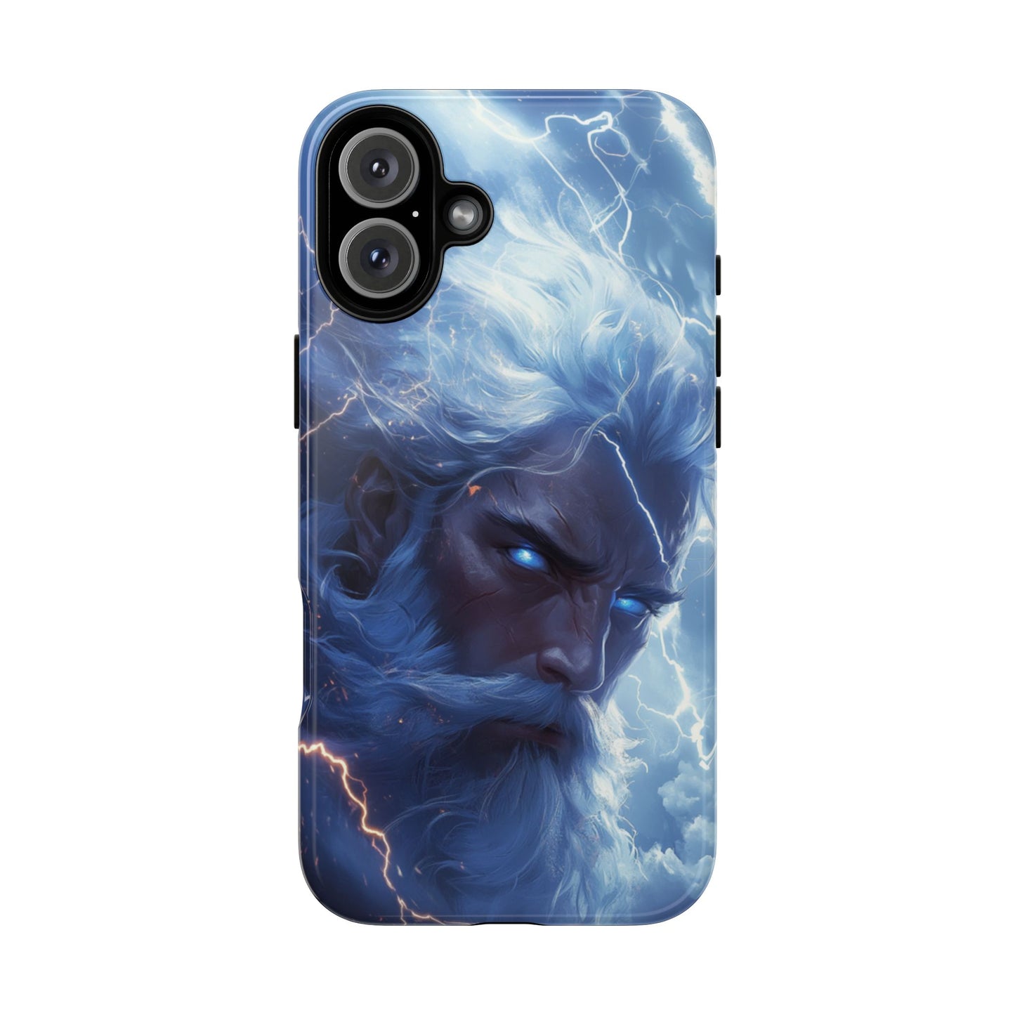 Zeus Lightning Fury Phone Case - iPhone, Google Pixel, Samsung Galaxy