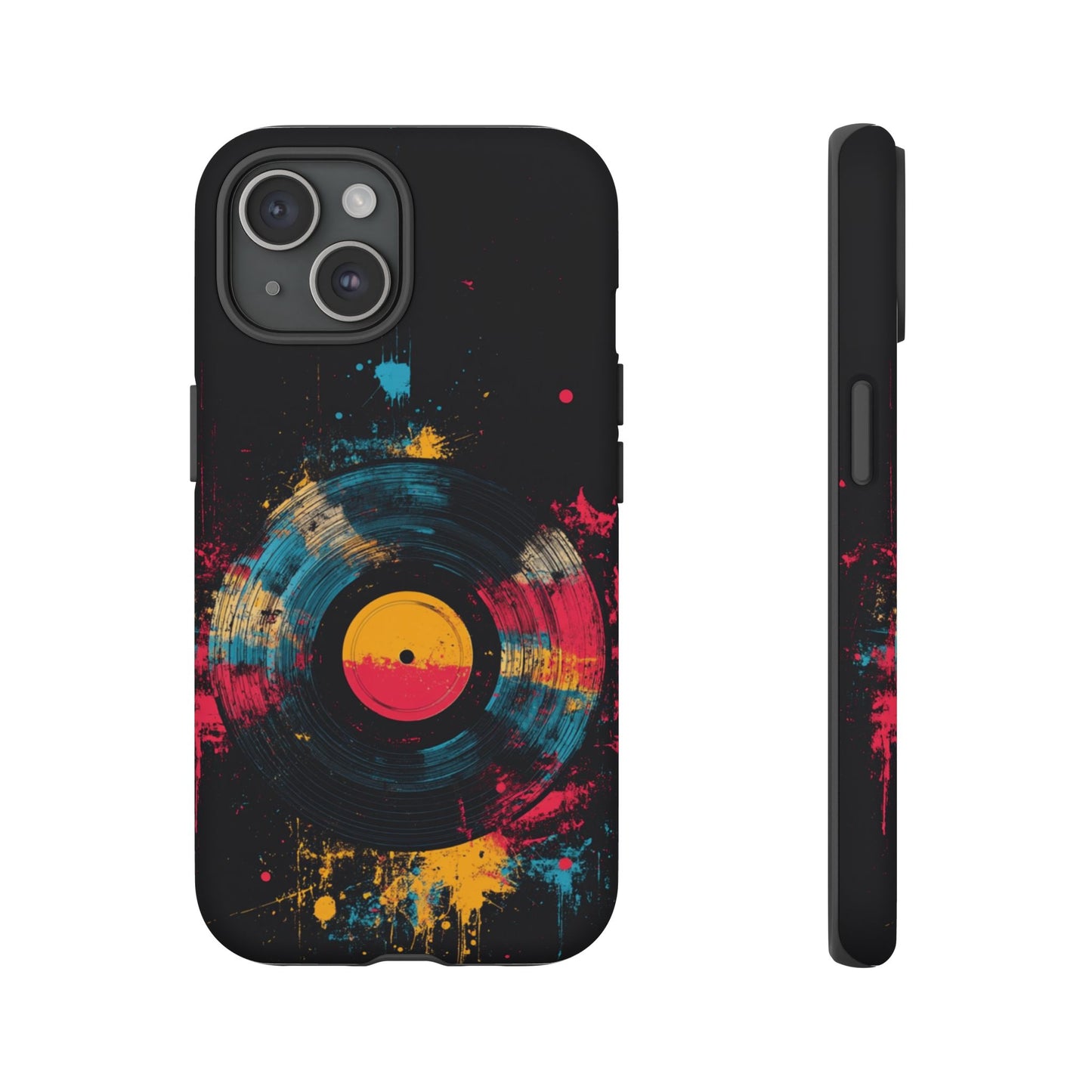 Vibrant Vinyl Record Phone Case - iPhone, Google Pixel, Samsung Galaxy