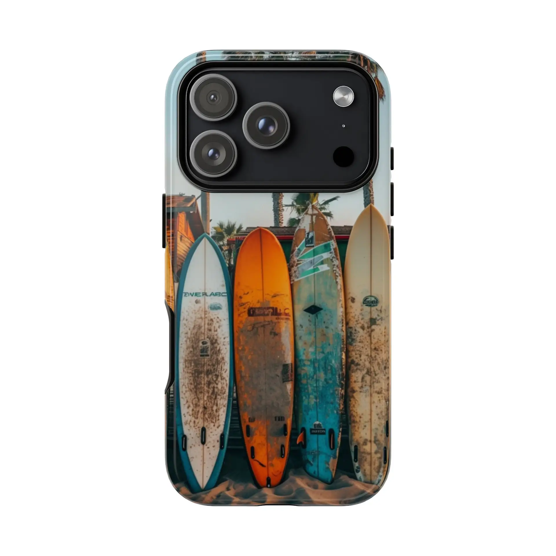 Surfboard Beach - Tough iPhone Case 15533250859250011883 2048